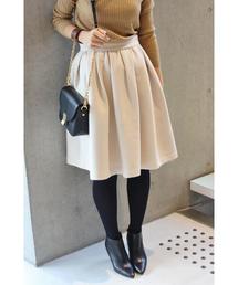 IENA | 《追加》タック ギャザースカート◆(スカート)