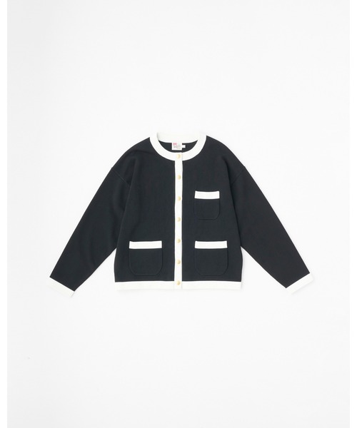 Traditional Weatherwear(トラディショナルウェザーウェア)の「ARKLEY KNIT(ニット/セーター・レディース・ネイビー/ブルー系その他6/ブラック系その他2・XS/XXS/S)」の2枚目の写真