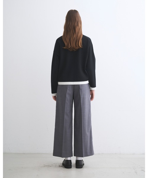Traditional Weatherwear(トラディショナルウェザーウェア)の「ARKLEY KNIT(ニット/セーター・レディース・ネイビー/ブルー系その他6/ブラック系その他2・XS/XXS/S)」の8枚目の写真