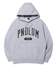 Pendulum（ペンデュラム）の「アーチロゴアプリケフードパーカー LP8TU744_MELANGE GREY（パーカー）」