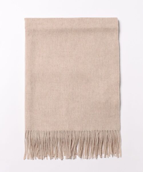 Scrap Book（スクラップブック）の「【Scrap Book】ウールマフラー（マフラー・レディース・レッド系その他/ベージュ・FREE）」の2枚目の写真