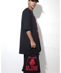 NISHIMOTO IS THE MOUTH（ニシモト イズ ザ マウス）の「BIG DRAWSTRING BAG | diskunion / NISHIMOTO IS THE MOUTH（エコバッグ/サブバッグ）」