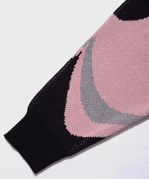 PIECEMAKER(ピースメーカー)の「PIECE RACING KNIT SWEATER (PINK)(ニット/セーター・レディース・その他・FREE)」の6枚目の写真