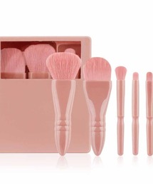 shoppinggo（ショッピングゴー）の「メイクブラシ5本セット 化粧ケース付き（コスメキット/ギフトセット）」