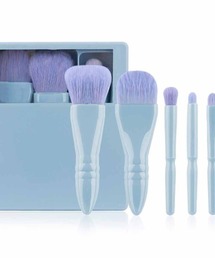 shoppinggo（ショッピングゴー）の「メイクブラシ5本セット 化粧ケース付き（コスメキット/ギフトセット）」
