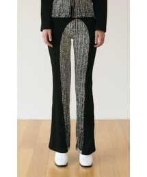 PHENOMENON SEEPER（フェノメノン シッパー）の「JACQUARD  LOW RIZE BANDING PANTS_ SEMI BOOTS CUT（その他パンツ）」
