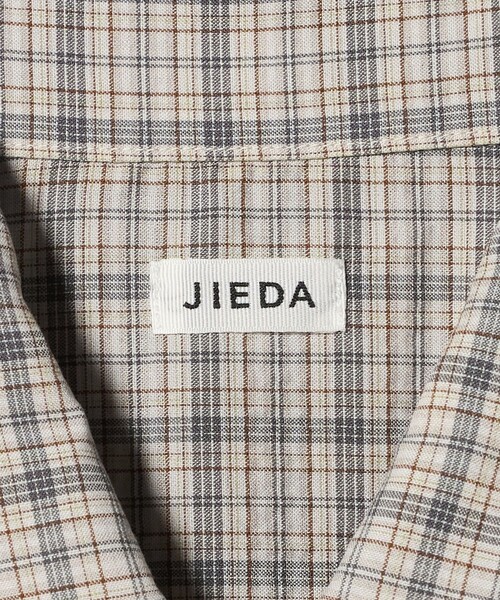 Jieda(ジエダ)の「<JIEDA>シアサッカー ジップ シャツ(シャツ/ブラウス・メンズ・ナチュラル・1/2)」の9枚目の写真