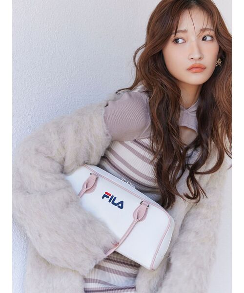 FILA(フィラ)の「【FILA】ボストンバッグ(ボストンバッグ・レディース・ブルー/ピンク・FREE)」の1枚目の写真