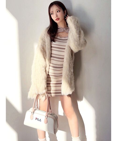 FILA(フィラ)の「【FILA】ボストンバッグ(ボストンバッグ・レディース・ブルー/ピンク・FREE)」の4枚目の写真