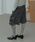 OPEN Yy�i�I�[�v�����C���C�j�́u�yGeek Office / �M�[�N�I�t�B�X�zOPEN YY / ROLLED WAIST WAFFLE CARGO SHORTS�i���̑��p���c�j�v�b�u���b�N