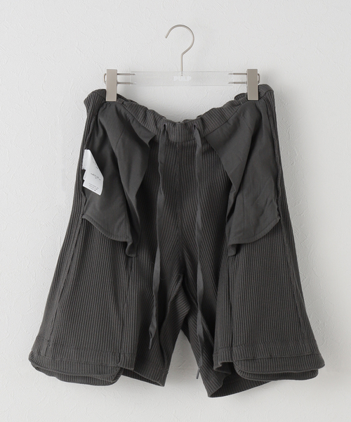 OPEN Yy（オープンワイワイ）の「【Geek Office / ギークオフィス】OPEN YY / ROLLED WAIST WAFFLE CARGO SHORTS（その他パンツ・レディース・ブラック・SMALL）」の11枚目の写真