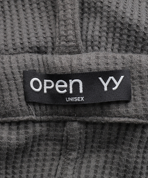 OPEN Yy（オープンワイワイ）の「【Geek Office / ギークオフィス】OPEN YY / ROLLED WAIST WAFFLE CARGO SHORTS（その他パンツ・レディース・ブラック・SMALL）」の12枚目の写真