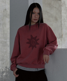 TONY LAWRENCE（トニーローレンス）の「ピグメントプリント スウェット レッド（スウェット）」