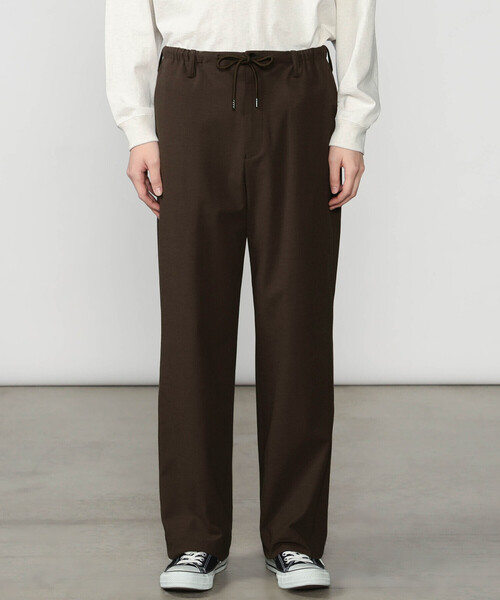 Morris & Sons（モリスアンドサンズ）の「MORRIS & SONS | ワイド イージーパンツ MEN（その他パンツ・メンズ・ブラウン・1/3/2）」の2枚目の写真