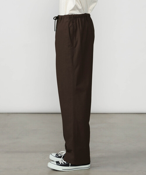 Morris & Sons（モリスアンドサンズ）の「MORRIS & SONS | ワイド イージーパンツ MEN（その他パンツ・メンズ・ブラウン・1/3/2）」の3枚目の写真