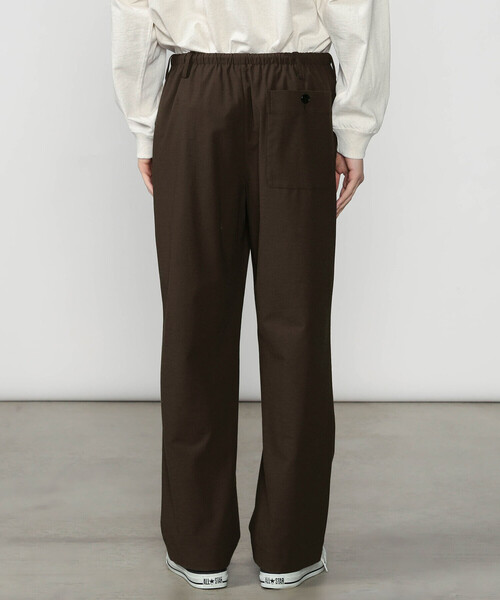 Morris & Sons（モリスアンドサンズ）の「MORRIS & SONS | ワイド イージーパンツ MEN（その他パンツ・メンズ・ブラウン・1/3/2）」の4枚目の写真