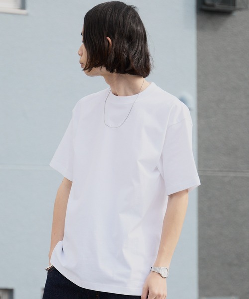 HANES(ヘインズ)の「Hanes/ヘインズ BEEFY-T S/L T-SHIRT USAコットン ベーシック クルーネックTシャツ 秋 秋服 2026年秋冬(Tシャツ/カットソー・メンズ・ホワイト/ブラック/ダークグリーン/ネイビー/ヘザーグレー/ダークブラウン・M/L/XL)」の7枚目の写真