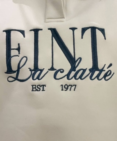 F i.n.t（フィント）の「フレンチロゴ刺繍クレリック衿スウェット/fint フィント（スウェット・レディース・ネイビー/ライトベージュ/ライトピンク・FREE）」の19枚目の写真