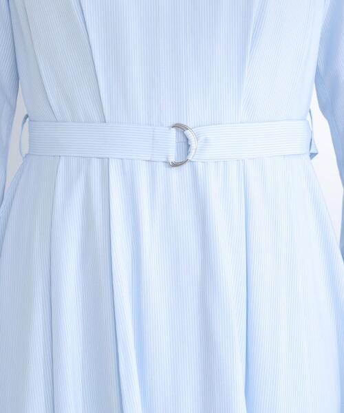 NATURAL BEAUTY BASIC（ナチュラルビューティーベーシック）の「◇ダブルカラーシャツワンピース（シャツワンピース・レディース・グレー系その他/ブルー系その他・P/S/MEDIUM）」の3枚目の写真