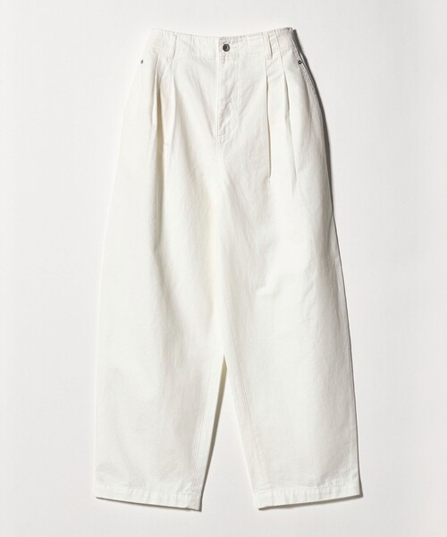 green label relaxing(グリーンレーベルリラクシング)の「【WEB限定】<at ease>カーブ デニム パンツ(デニムパンツ・レディース・オフホワイト/グレー/ライトブルー・FREE)」の16枚目の写真