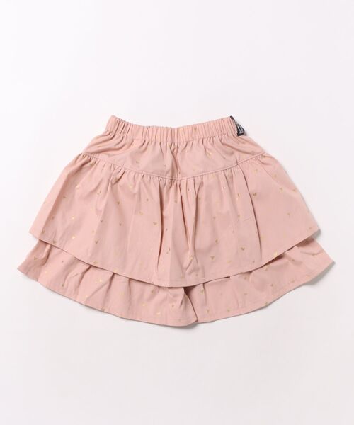 nino（ニノ）の「【綿100%】ラメハートプリントキュロットパンツ（その他パンツ・キッズ・ピンク/グレー・140cm/130cm）」の3枚目の写真