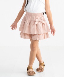 nino | 【綿100%】ラメハートプリントキュロットパンツ(その他パンツ)