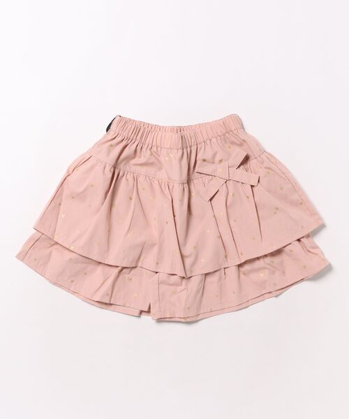 nino（ニノ）の「【綿100%】ラメハートプリントキュロットパンツ（その他パンツ・キッズ・ピンク/グレー・140cm/130cm）」の10枚目の写真