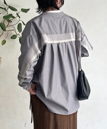 un dix cors | 起毛バックテープシャツ(シャツ/ブラウス)