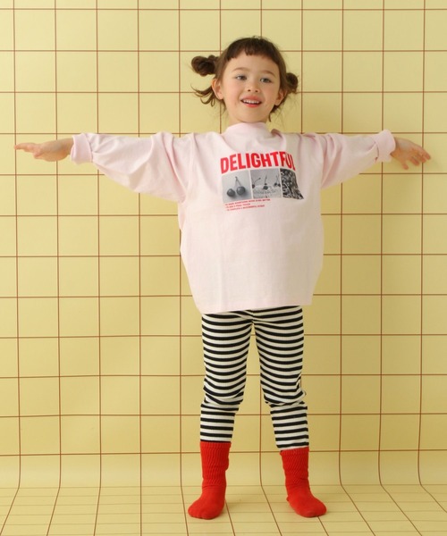 LEPSIM（レプシィム）の「【KIDS】アソートグラフィック長袖T　645010（Tシャツ/カットソー・キッズ・ホワイト/チャコールグレー・120/130/140）」の19枚目の写真