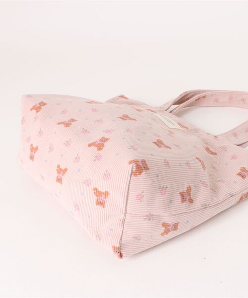 VIBGYOR(ヴィブジョー)の「Mignonjour/フラワー柄コーデュロイミニトートバッグ M2889(トートバッグ・レディース・その他2/その他1/その他7/その他4/その他6/その他5/その他3・FREE)」の14枚目の写真
