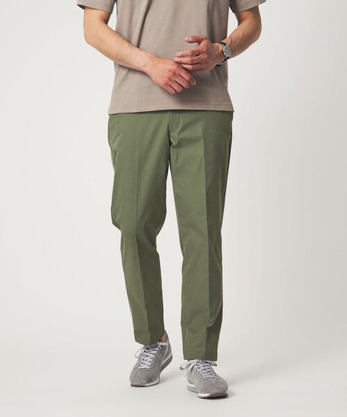 green label relaxing（グリーンレーベルリラクシング）の「【WEB限定】JUST fit チノ スラックス チノパンツ（チノパンツ・メンズ・ブラック/オリーブ/ベージュ・XL/S/M/L）」の3枚目の写真