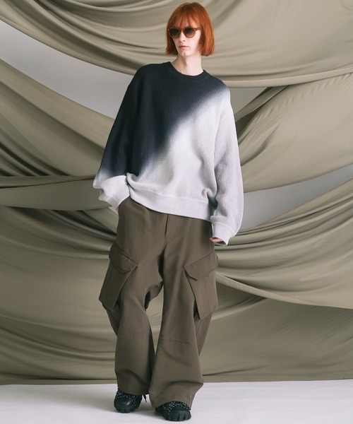 MAISON SPECIAL（メゾンスペシャル）の「《UNISEX》Prime-Wide BDU Cargo Pants/プライムワイドBDUカーゴパンツ【MAISON SPECIAL/メゾンスペシャル】■セットアップ対応■（カーゴパンツ・メンズ・ベージュ/バーガンディー/カーキ/キャメル/ネイビー・2/1/0）」の15枚目の写真