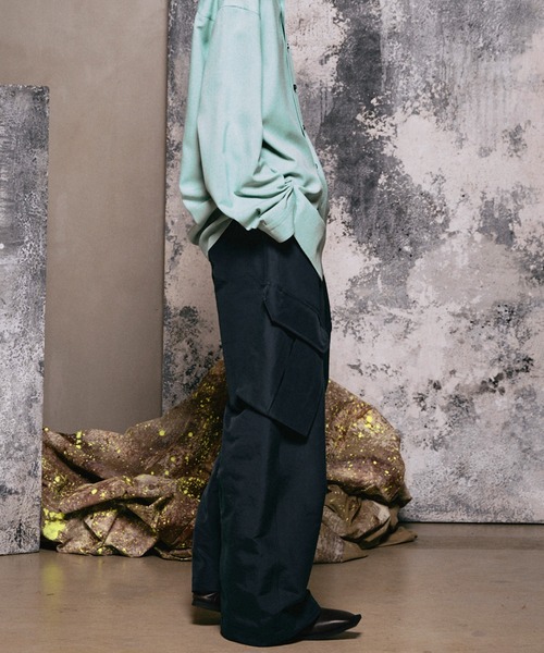 MAISON SPECIAL（メゾンスペシャル）の「《UNISEX》Prime-Wide BDU Cargo Pants/プライムワイドBDUカーゴパンツ【MAISON SPECIAL/メゾンスペシャル】■セットアップ対応■（カーゴパンツ・メンズ・ベージュ/バーガンディー/カーキ/キャメル/ネイビー・2/1/0）」の11枚目の写真