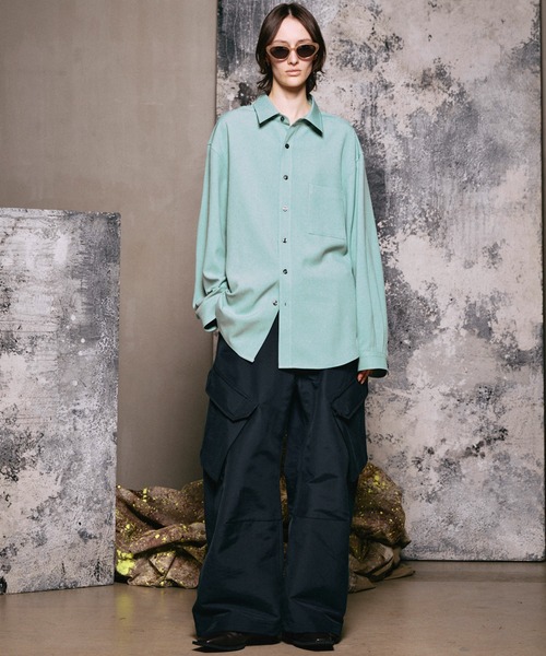 MAISON SPECIAL（メゾンスペシャル）の「《UNISEX》Prime-Wide BDU Cargo Pants/プライムワイドBDUカーゴパンツ【MAISON SPECIAL/メゾンスペシャル】■セットアップ対応■（カーゴパンツ・メンズ・ベージュ/バーガンディー/カーキ/キャメル/ネイビー・2/1/0）」の21枚目の写真