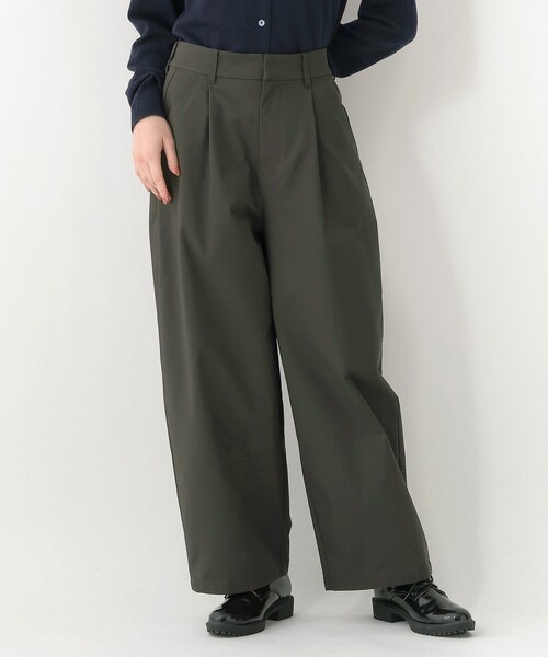 Afternoon Tea（アフタヌーンティー）の「ツイルカーブパンツ（その他パンツ・レディース・ベージュ/チャコールグレー・MEDIUM）」の2枚目の写真