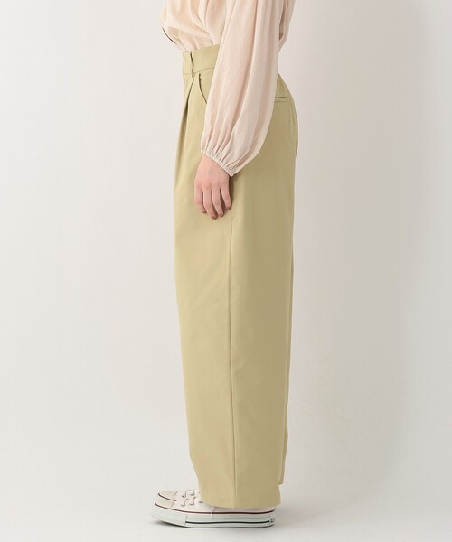 Afternoon Tea（アフタヌーンティー）の「ツイルカーブパンツ（その他パンツ・レディース・ベージュ/チャコールグレー・MEDIUM）」の6枚目の写真