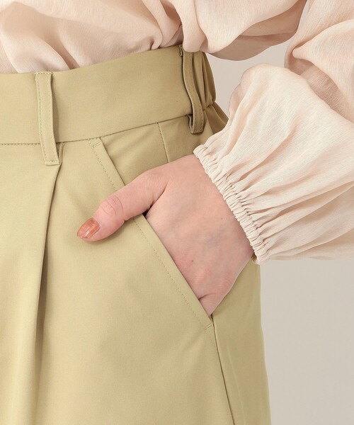 Afternoon Tea（アフタヌーンティー）の「ツイルカーブパンツ（その他パンツ・レディース・ベージュ/チャコールグレー・MEDIUM）」の8枚目の写真