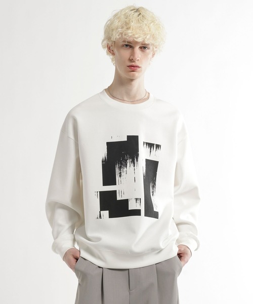 HARE(ハレ)の「Panel artプリントカット(HARE)(Tシャツ/カットソー・メンズ・ホワイト/ブラック・FREE)」の9枚目の写真