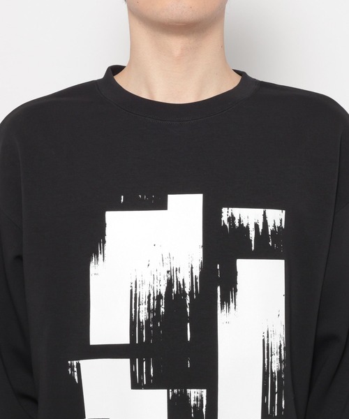 HARE(ハレ)の「Panel artプリントカット(HARE)(Tシャツ/カットソー・メンズ・ホワイト/ブラック・FREE)」の13枚目の写真