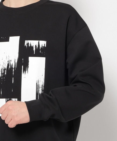 HARE(ハレ)の「Panel artプリントカット(HARE)(Tシャツ/カットソー・メンズ・ホワイト/ブラック・FREE)」の14枚目の写真