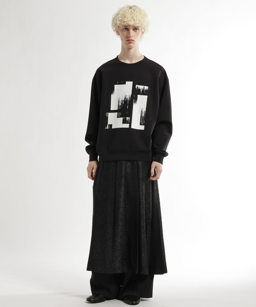 HARE(ハレ)の「Panel artプリントカット(HARE)(Tシャツ/カットソー・メンズ・ホワイト/ブラック・FREE)」の6枚目の写真