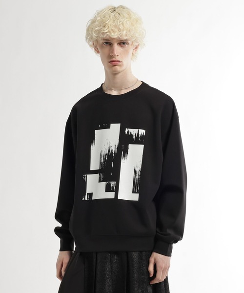 HARE(ハレ)の「Panel artプリントカット(HARE)(Tシャツ/カットソー・メンズ・ホワイト/ブラック・FREE)」の7枚目の写真