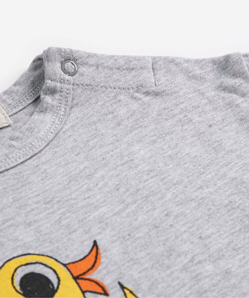 BOBO CHOSES(ボボショーズ)の「Flying Oranges長袖Tシャツ【ベビー】(その他ベビーウェア・キッズ・グレー・80/95)」の2枚目の写真
