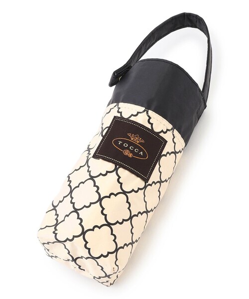 TOCCA(トッカ)の「CHECKER CLOVER MINI UMBRELLA ミニサイズ折り畳み傘(折りたたみ傘・レディース・ベージュ系・F)」の6枚目の写真