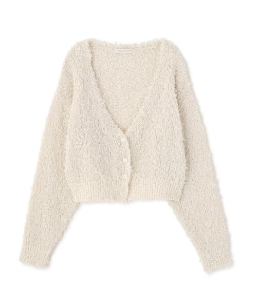 PROPORTION BODY DRESSING(プロポーションボディドレッシング)の「テープヤーンカーディガン / 1216174303(カーディガン/ボレロ・レディース・ブルー/ピンク/ホワイト系その他・FREE)」の4枚目の写真