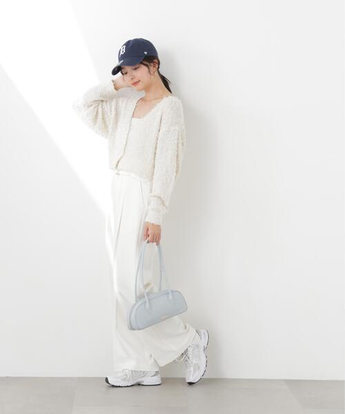 PROPORTION BODY DRESSING(プロポーションボディドレッシング)の「テープヤーンカーディガン / 1216174303(カーディガン/ボレロ・レディース・ブルー/ピンク/ホワイト系その他・FREE)」の7枚目の写真