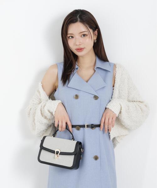 PROPORTION BODY DRESSING(プロポーションボディドレッシング)の「テープヤーンカーディガン / 1216174303(カーディガン/ボレロ・レディース・ブルー/ピンク/ホワイト系その他・FREE)」の10枚目の写真
