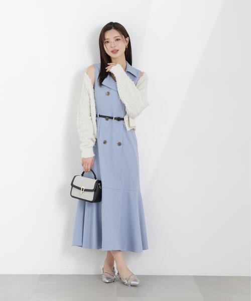 PROPORTION BODY DRESSING(プロポーションボディドレッシング)の「テープヤーンカーディガン / 1216174303(カーディガン/ボレロ・レディース・ブルー/ピンク/ホワイト系その他・FREE)」の11枚目の写真