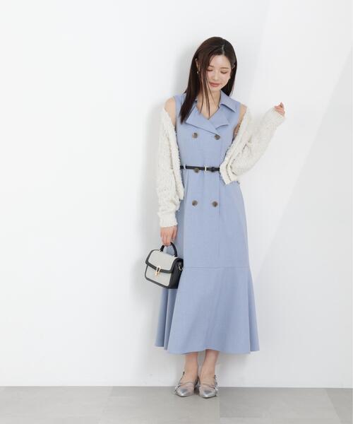 PROPORTION BODY DRESSING(プロポーションボディドレッシング)の「テープヤーンカーディガン / 1216174303(カーディガン/ボレロ・レディース・ブルー/ピンク/ホワイト系その他・FREE)」の12枚目の写真