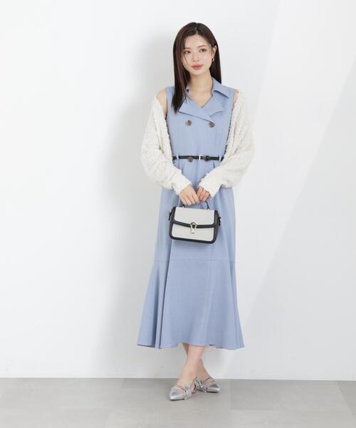 PROPORTION BODY DRESSING(プロポーションボディドレッシング)の「テープヤーンカーディガン / 1216174303(カーディガン/ボレロ・レディース・ブルー/ピンク/ホワイト系その他・FREE)」の14枚目の写真